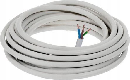 Przewód OMY 3x1 300V 777309 krążki sztuki po 15m