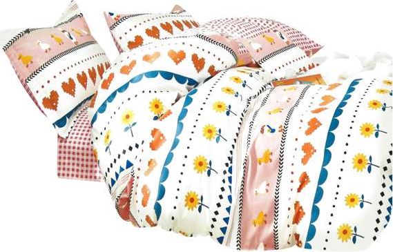 Collection World Pościel Satyna Bawełniana nr A1401 160x200 NP 3 CZĘŚCI