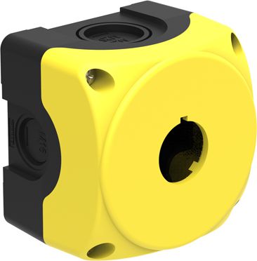 Lovato Electric Obudowa kasety 1-otworowa 22mm żółta IP67 (LPZP1A5)