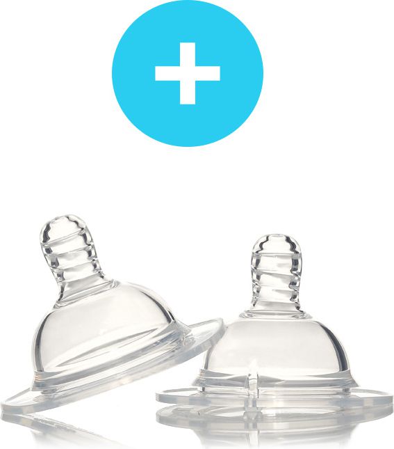 Twistshake Antykolkowy smoczek do karmienia Plus 6m+, 2 szt.