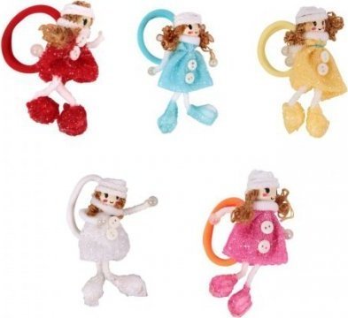 Donegal DONEGAL Ozdoby do włosów - gumka świąteczna (FA-5738) 1szt - mix kolorów