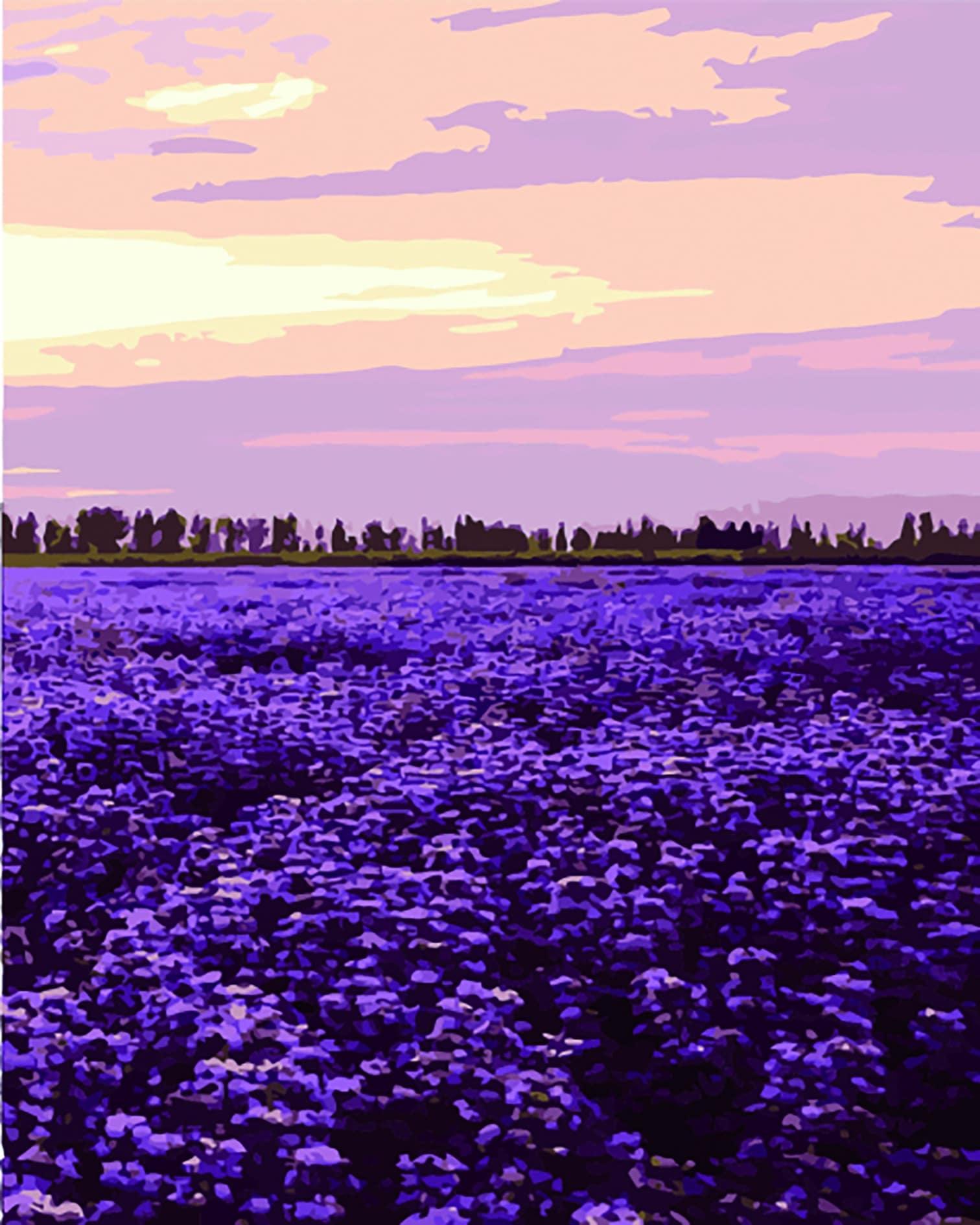 Malowanie po numerach - Południe Francji