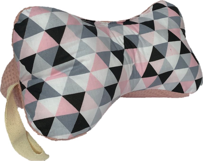 Magma Medical Poduszka ergonomiczna ortopedyczna profilowana różowa