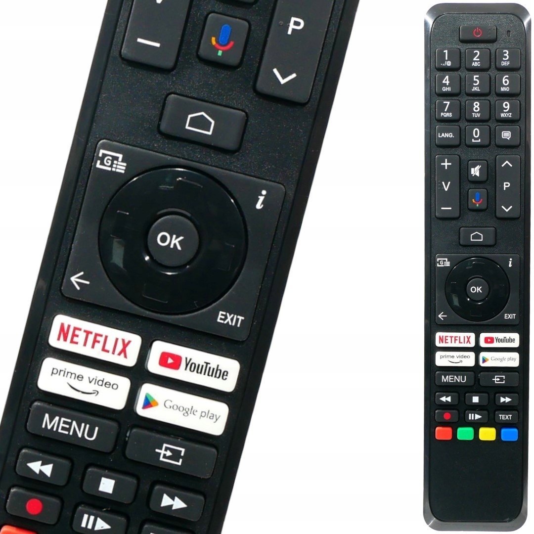 Lamex LXP43160 Toshiba / VESTEL RC43160N (CT-8563) TV Remote control Netflix / YouTube