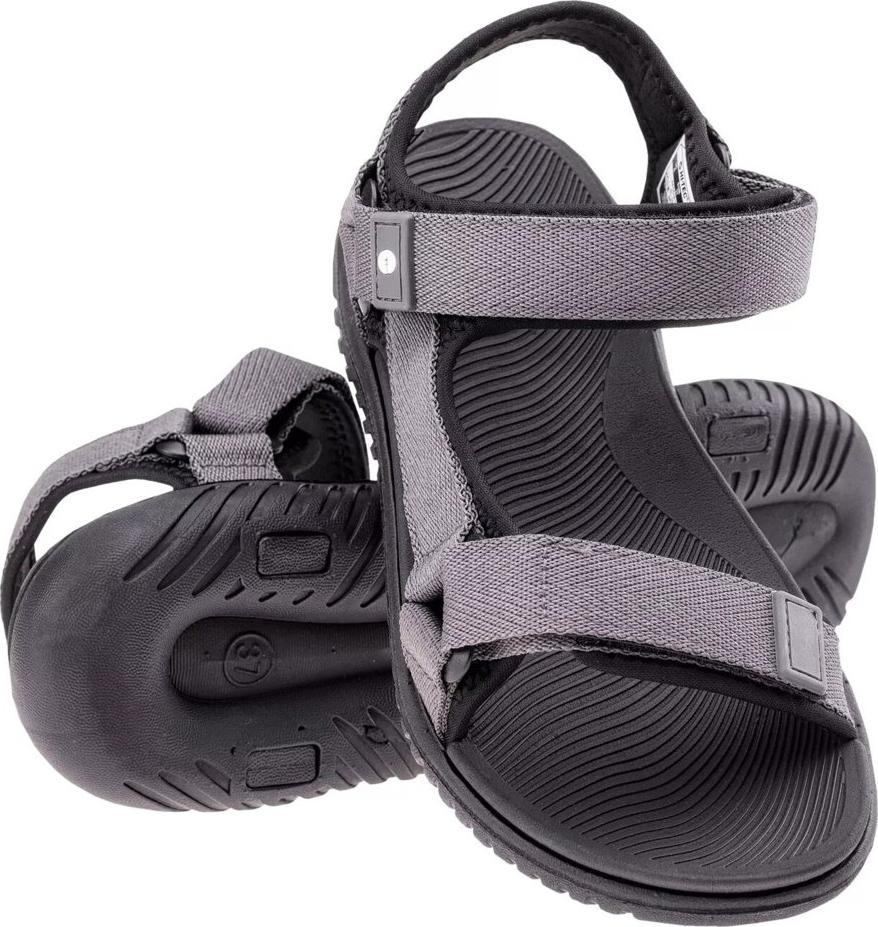 Hi-Tec SANDAŁY I KLAPKI APODIS TEEN GREY/BLACK 37