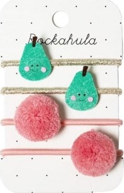 Rockahula Kids Rockahula Kids - 4 gumki do włosów Pick A Pear