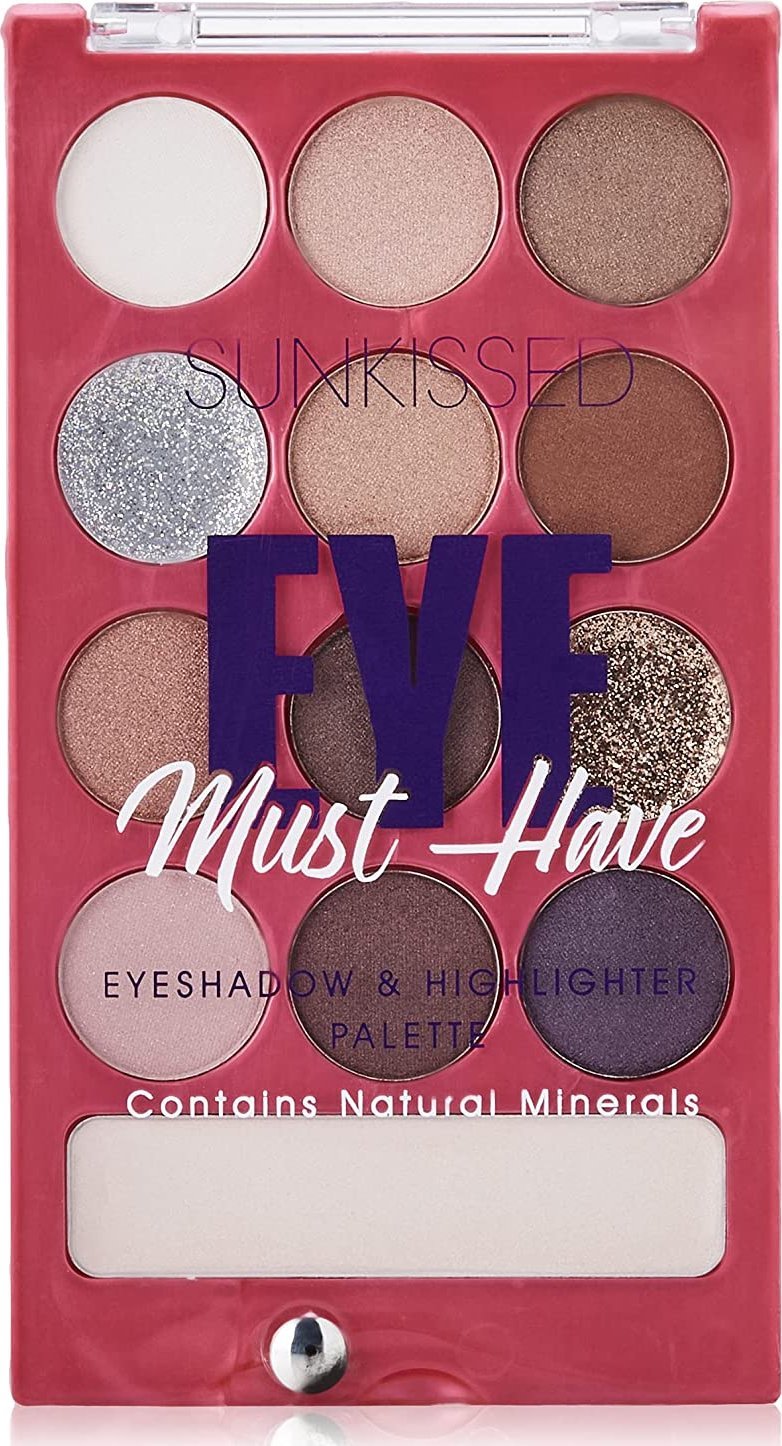 Sunkissed Sunkissed Eye Must Have Paleta Cieni I Rozświetlaczy
