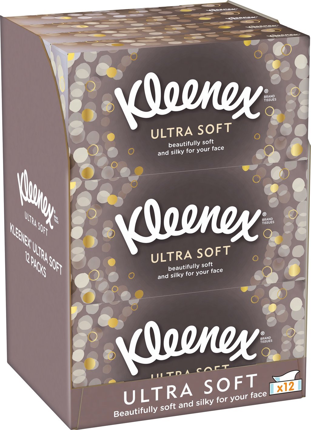 Kleenex 12x Chusteczki higieniczne KLEENEX Ultra Soft 64 szt