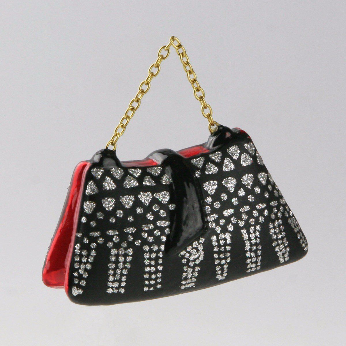 Miloo Home Zestaw 2 bombek szklanych but i torebka