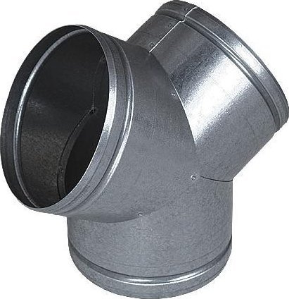 UN TRÓJNIK Y OCYNKOWANY 125/125/125MM 90S