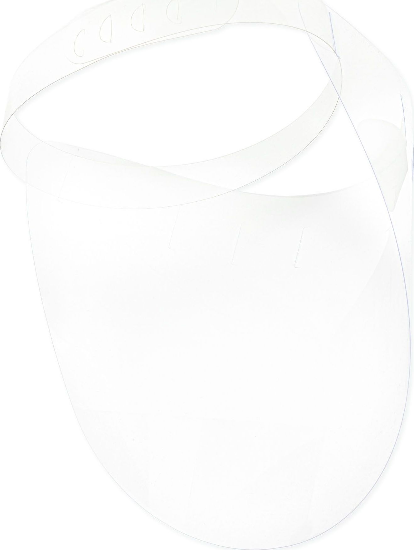 Carine Prosta osłona twarzy 0,3mm typu przyłbica