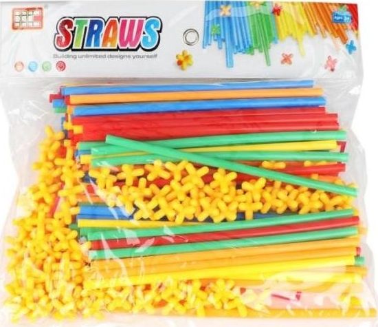 Askato Klocki - słomki 200 elementów w worku