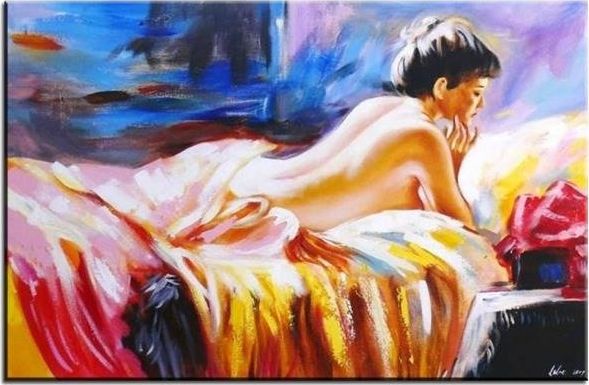 GO-BI Obraz - Akty - olejny, ręcznie malowany 60x90cm uniwersalny