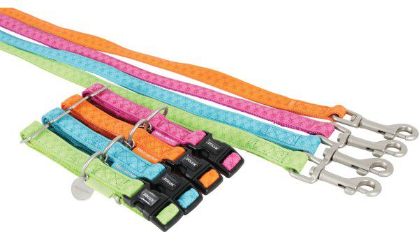 Zolux Mac Leather 15 mm/1.2 m Pomarańczowa