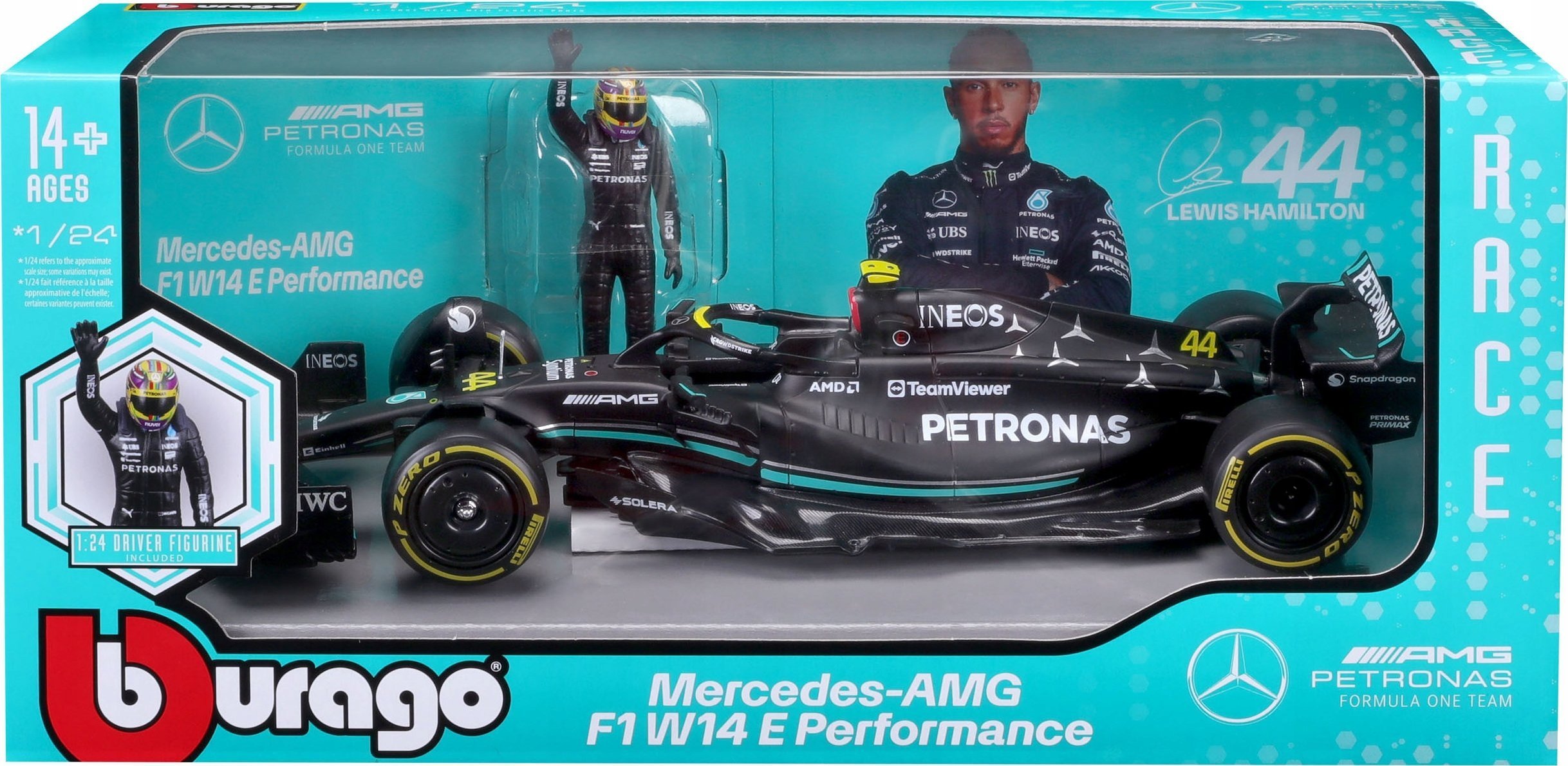 BBU 1:24 Race F1 Mercedes AMG W14 28037_44 17058