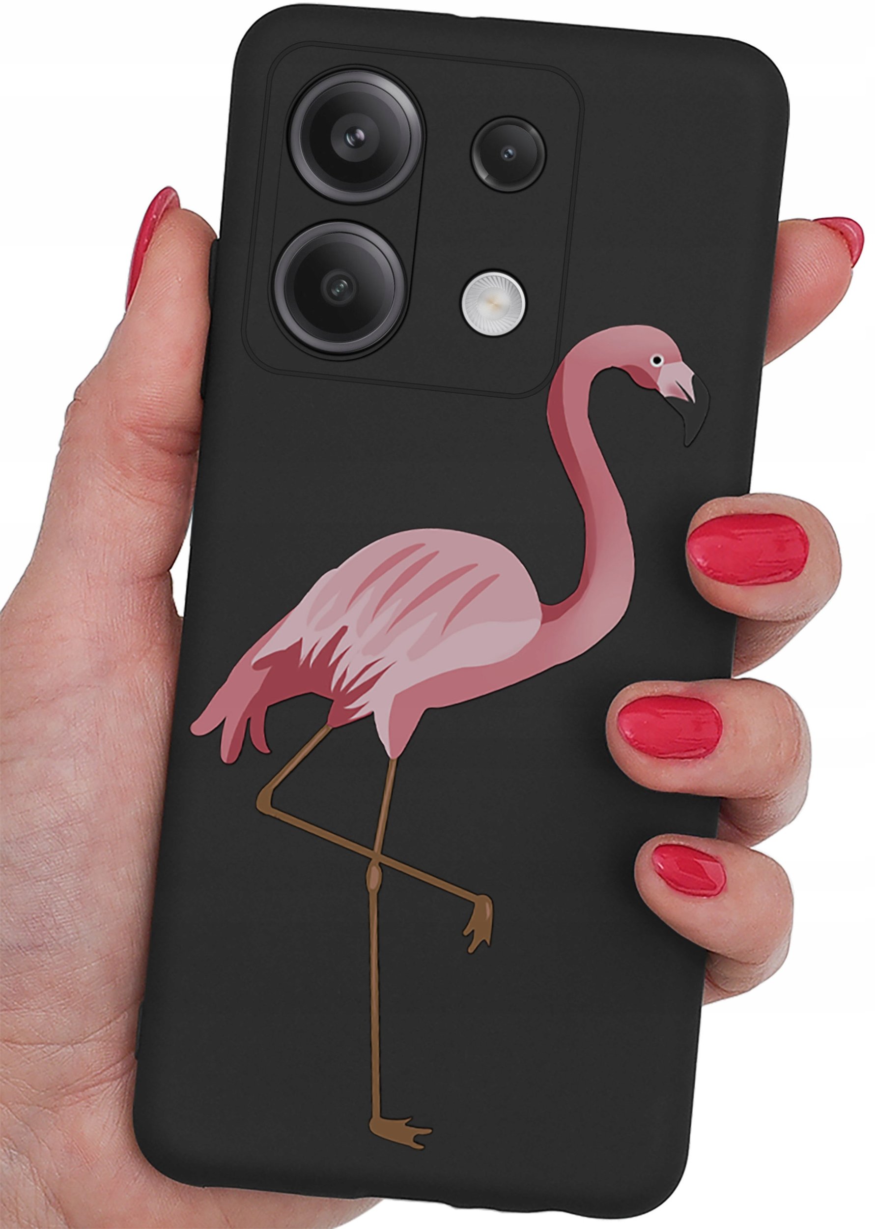 Etui do Xiaomi Redmi Note 13 5G CASE WZORY SOFT MATT PLECKI + SZKŁO 9H