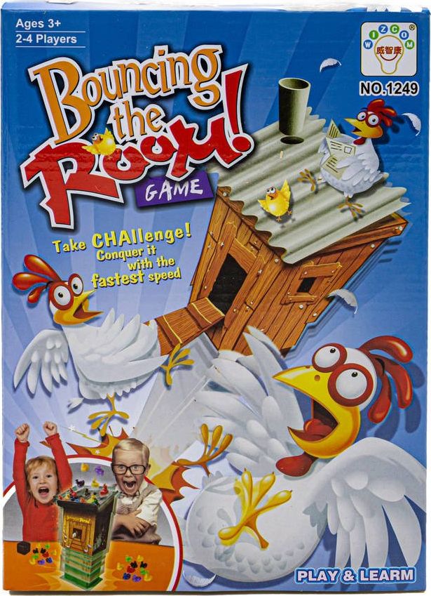 KIK Gra Zręcznościowa Wybuchowy Kurnik Szalone Kurczaki