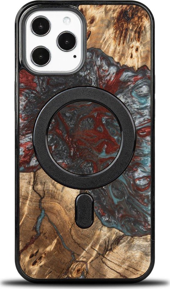 BeWood Etui Bewood Unique na iPhone 12 Pro Max - Planets - Pluton z MagSafe