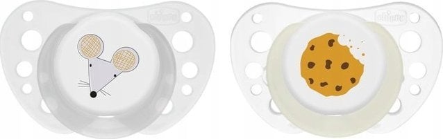 Chicco 171590 SMOCZEK PF AIR SILIKONOWY 6-36M 2SZT LUMI GREEN