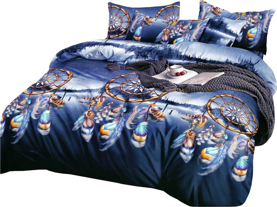 JUNYI POLSKA Pościel 180 x 200 4cz Satynowa Dalwin 623