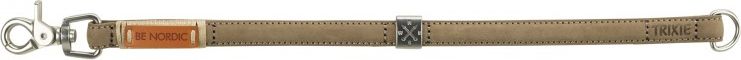 Trixie BE NORDIC, obroża, dla psa, kolor piaskowy, skórzana, S: 35 cm/15 mm