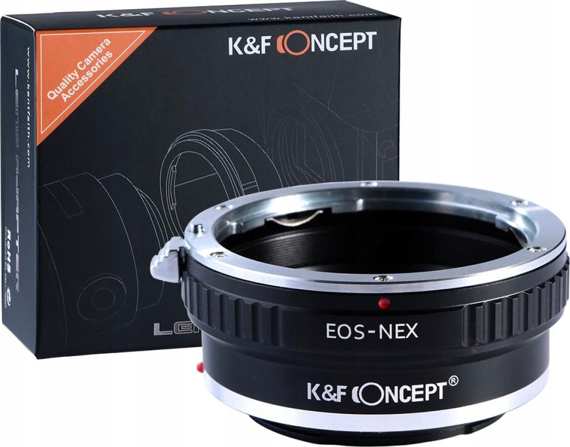 Kf Adapter K&f Do Sony E Nex Na Canon Eos Ef Kf06.069