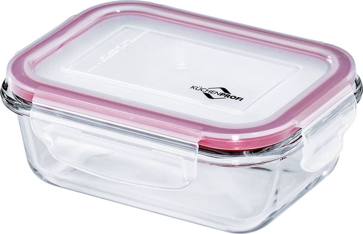 Kuchenprofi Pojemnik na żywność Lunch box Kuchenprofi szkło/tworzywo sztuczne 15 x 11 x 5,5 cm, 0,4 l