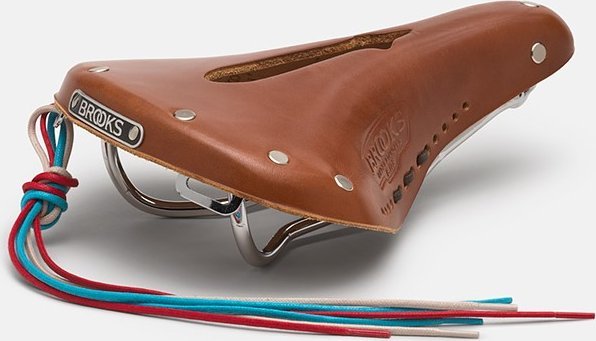 Brooks Siodełko BROOKS B17 CARVED SHORT, Honey, Steel Rail, Waga 460g, Linia Leather (NEW)