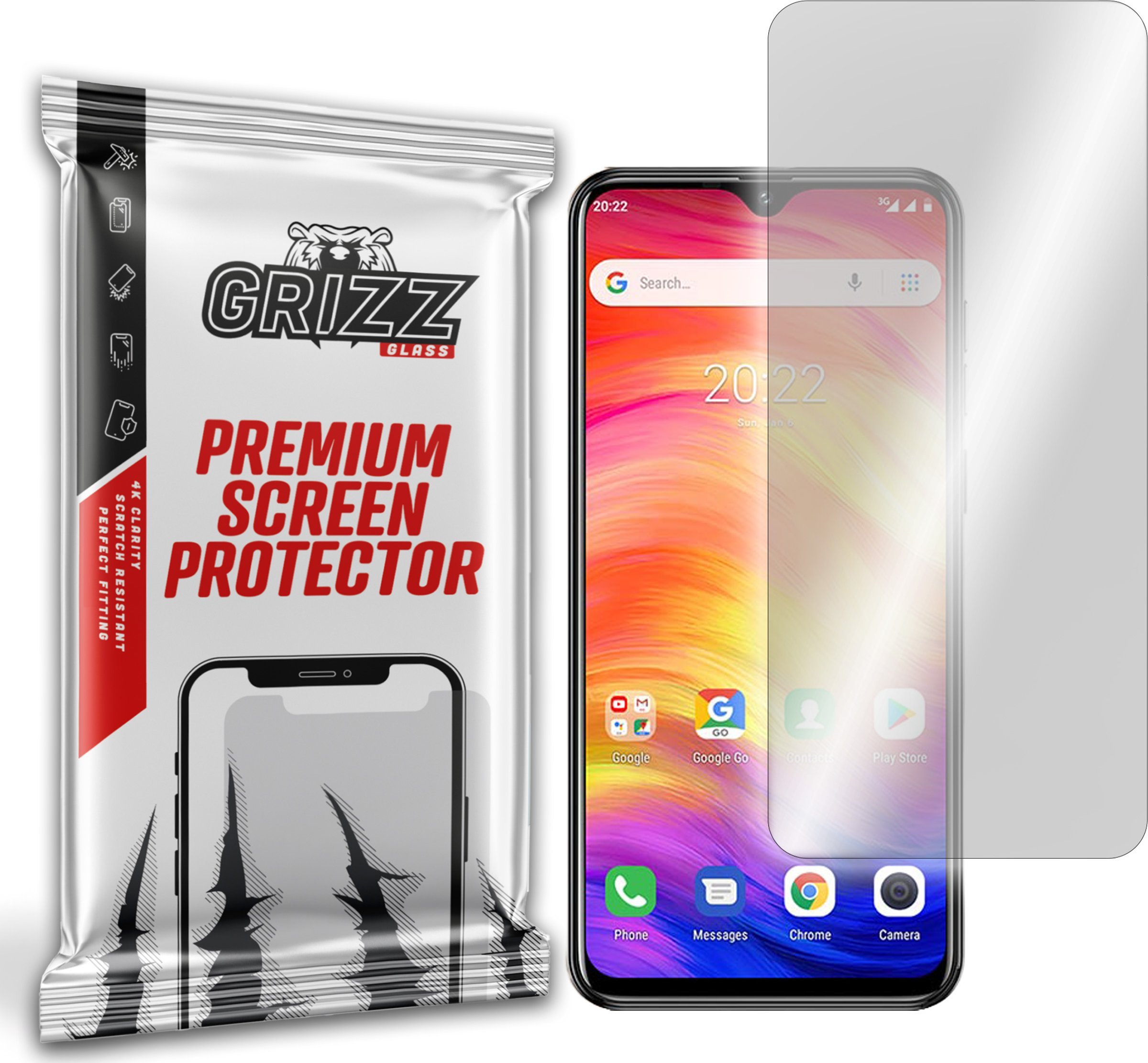 GrizzGlass Szkło hybrydowe Grizz Ulefone S11