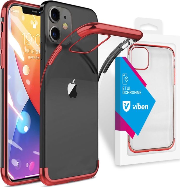 Viben VIBEN Etui Obudowa Hybrid iPhone 12 / 12 Pro -6,1" : Kolor - czerwony