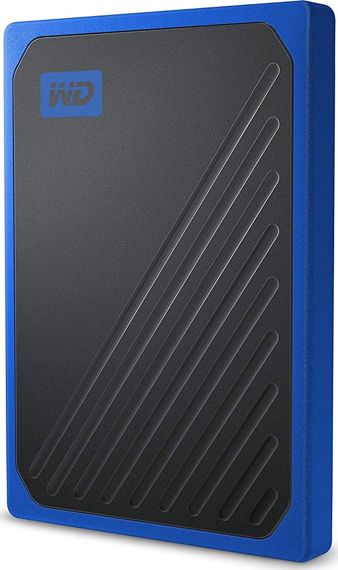 Dysk zewnętrzny SSD WD SSD My Passport Go 1 TB Czarno-niebieski (WDBMCG0010BBT-WESN)