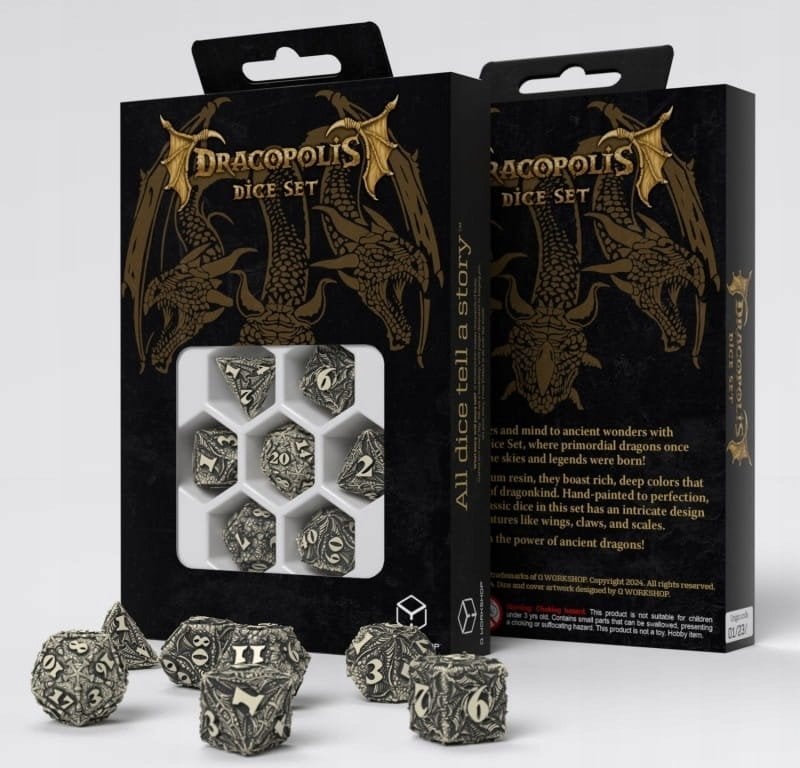 Q-Workshop Zestaw Ko¶ci Dracopolis: The Scandinavian Blackfang