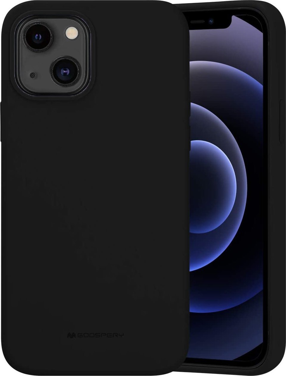 Mercury Etui Mercury Silicone do iPhone 14 Plus 6,7" czarny/black