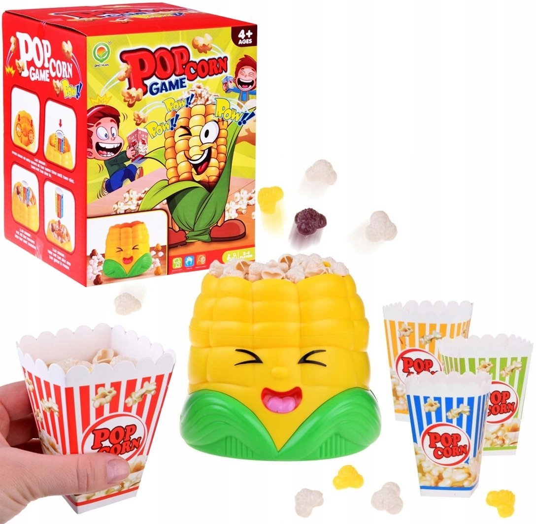 Gra strzelający popcorn