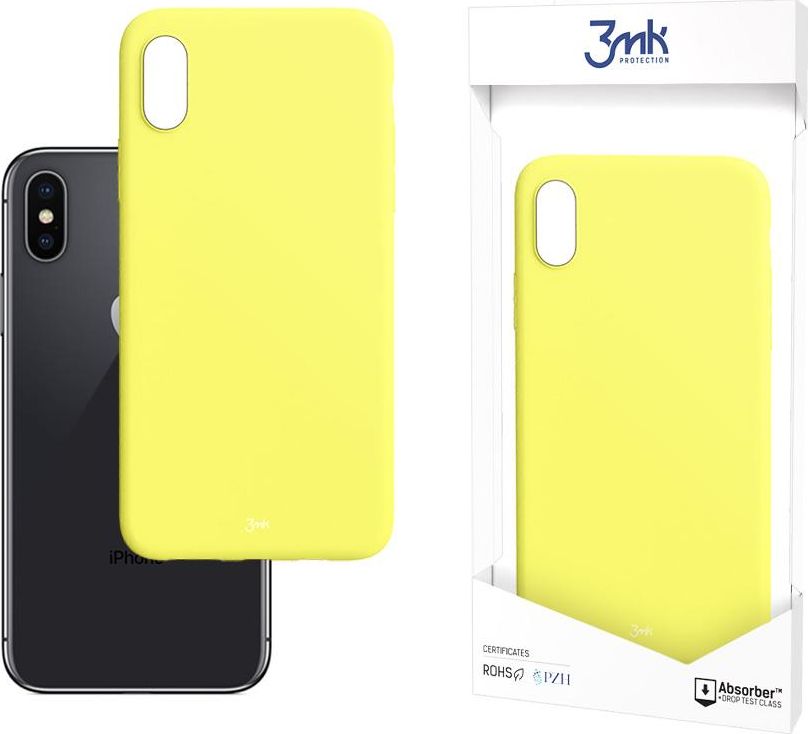 3MK Apple iPhone X/XS - 3mk Matt Case lime