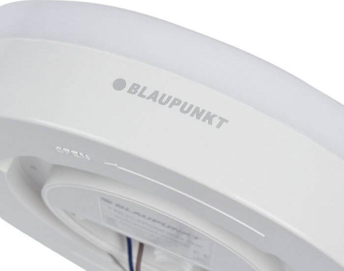 Blaupunkt Zewnętrzna LAMPA sufitowa PL18NW-M Blaupunkt okrągła OPRAWA outdoor LED 18W 4000K z czujnikiem ruchu IP54 biała