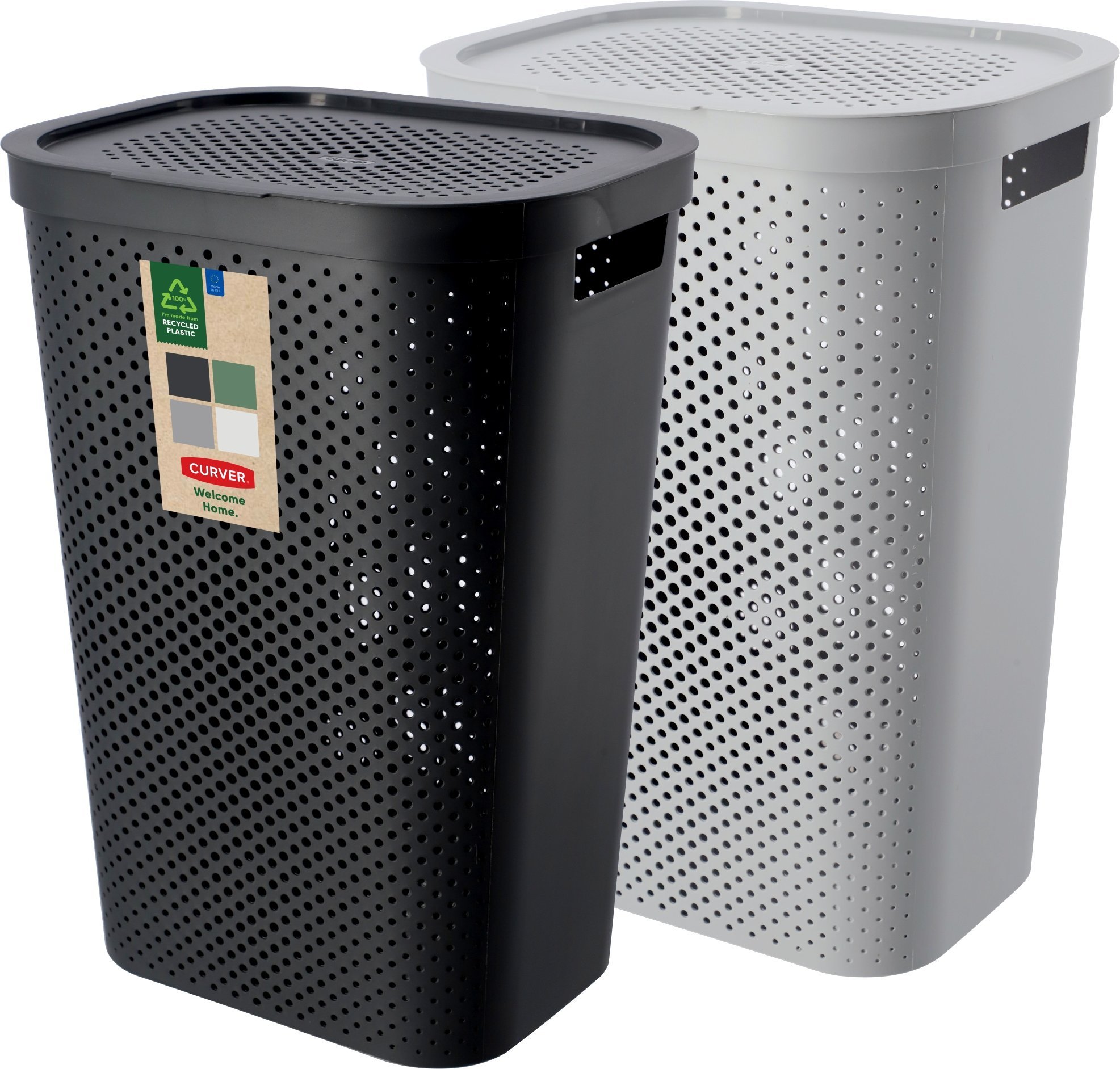 Kadax Curver Kosze Pojemniki Na Pranie Bieliznę 2x60L