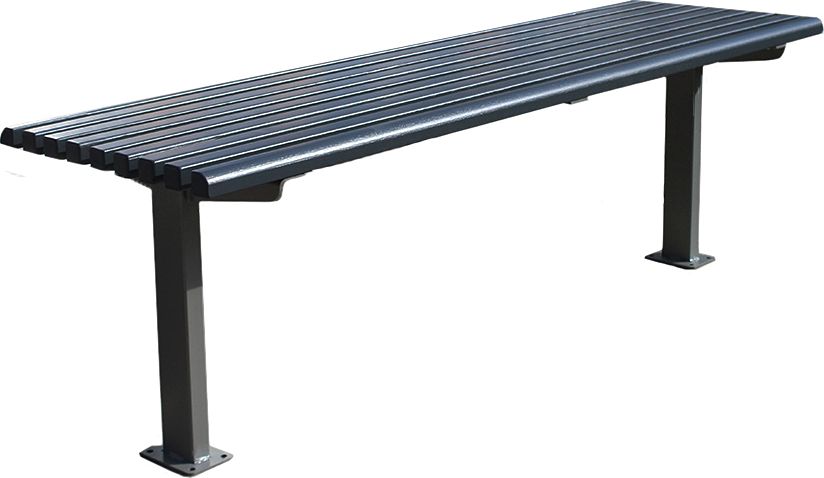 Elior Ławka miejska bez oparcia 180 cm - Calista 3X Sosna