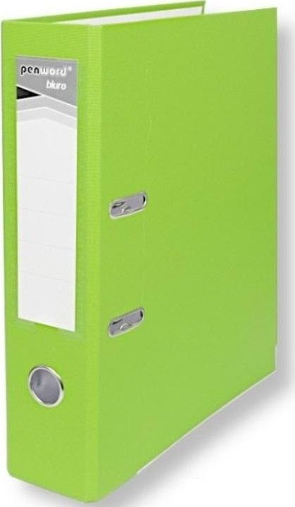 Segregator A4 z okuciem 7,5cm jasnozielony