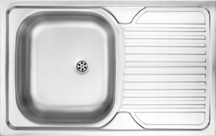 Zlewozmywak Deante Apollo 1-komorowy nakładany dekor 80x50 cm