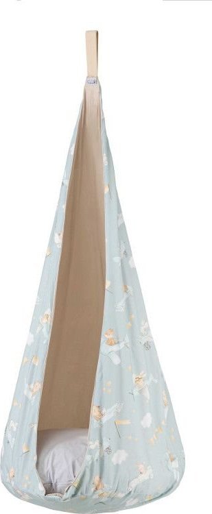 Huśtawka SowkaDesign Huśtawka kokon dla dzieci, bawełna, myszolotki