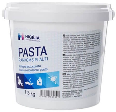 HAND WASHING PASTE HIGĖJA