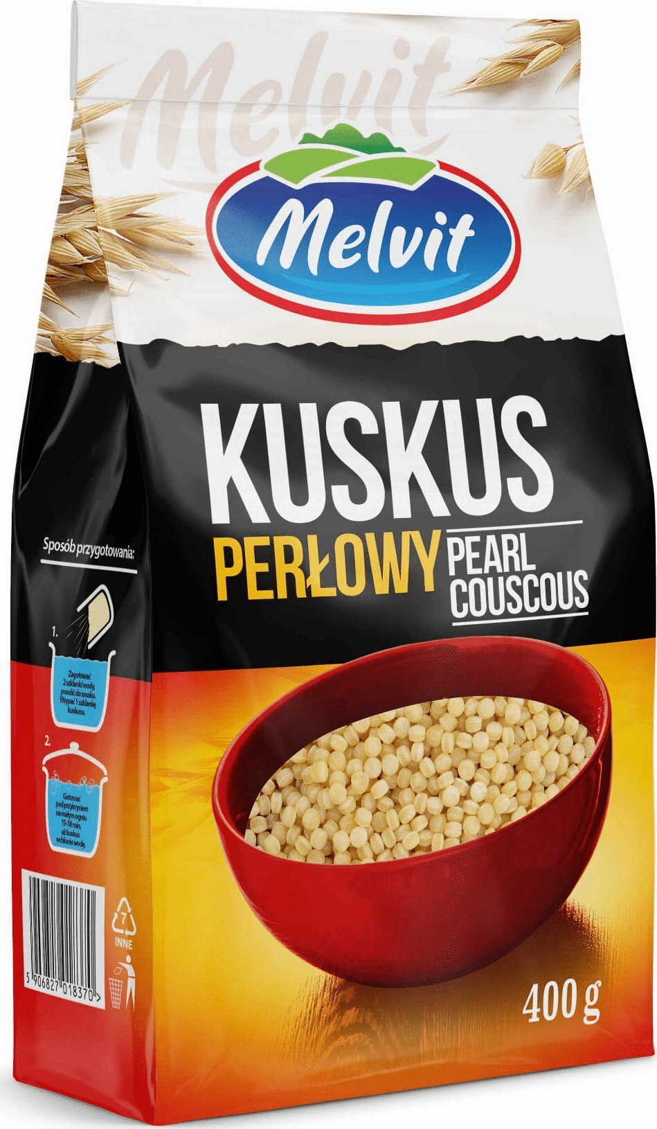 Melvit MELVIT Kasza Kuskus Perłowy 400g