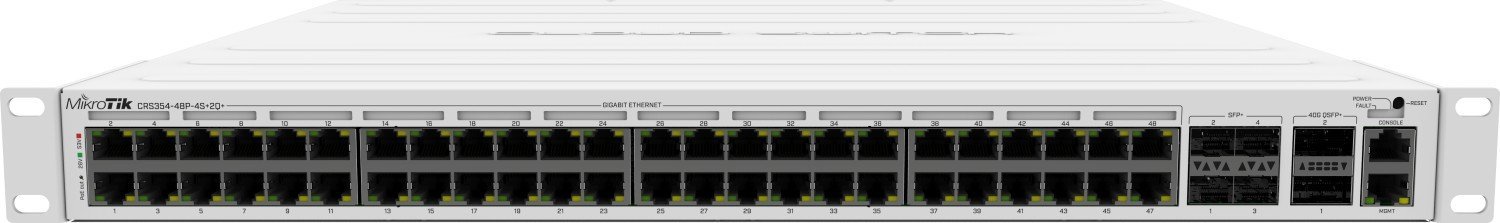 Switch MikroTik CRS354-48P-4S+2Q+RM