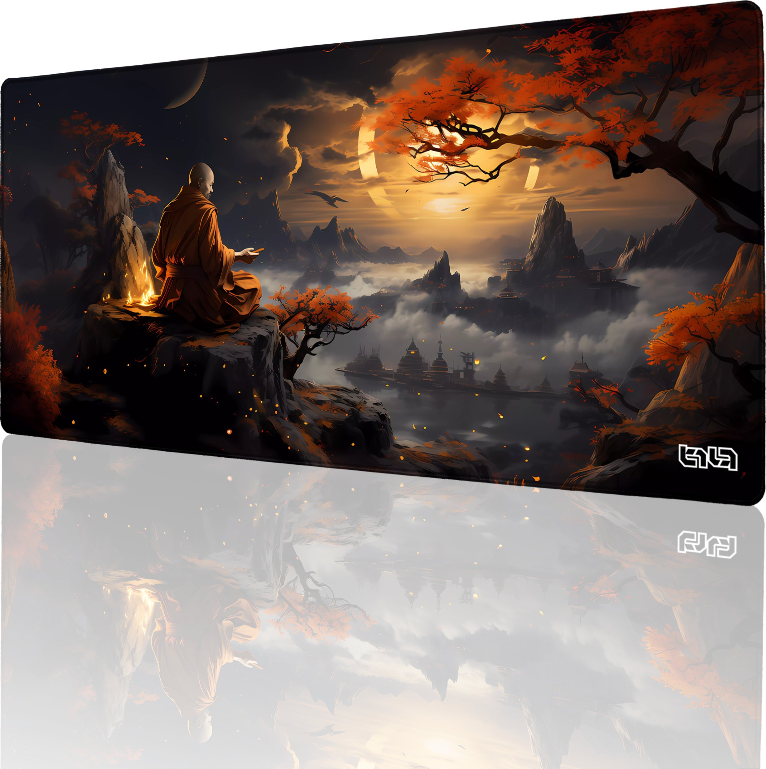 Podkładka Tilt PODKŁADKA POD KLAWIATURĘ Mnisie Zen 90x40 TILT XL Dla gracza Wytrzymała
