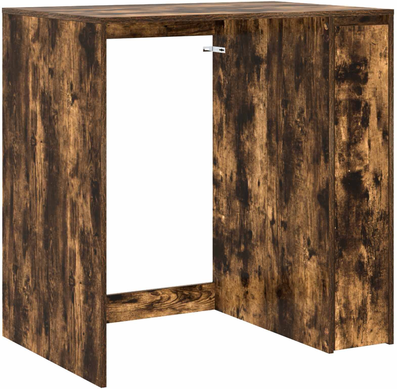 vidaXL Szafka na pralkę z przechowywaniem Dąb wędzony 87 x 60 x 69 cm