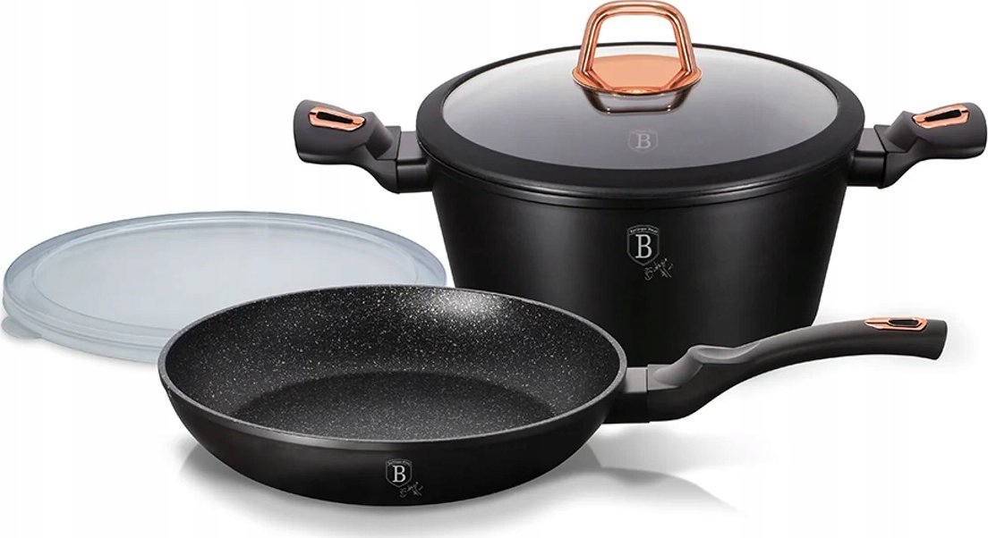 Patelnia Berlinger Haus GARNEK I PATELNIA BERLINGER HAUS BH-7741 BLACK ROSE