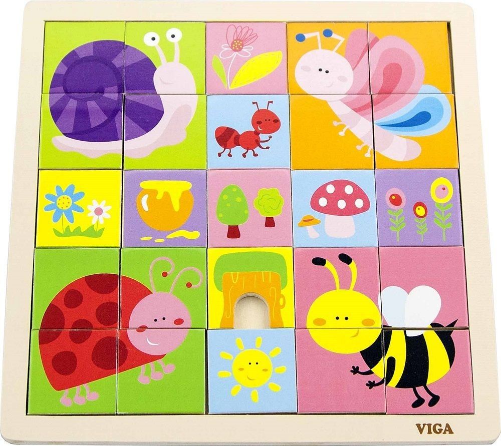 Viga Mozaika wesołe robaczki