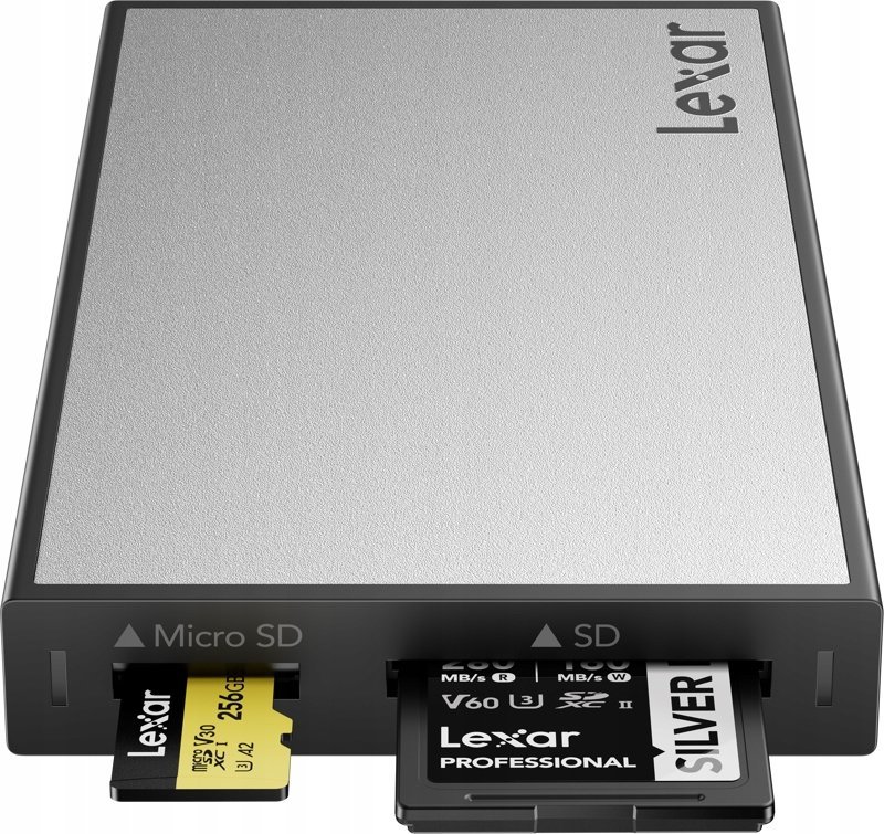 Czytnik Lexar Lexar Professional Workflow USB 3.2 Gen2 Reader, UHS-I/UHS-II, support SD/MicroSD