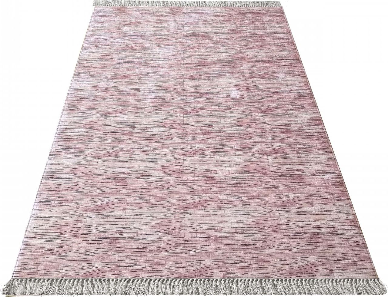 Dywany TURPOL Dywan do kuchni, łazienki 03 Różowy Pudrowy (N) BLANKA 80x150 cm